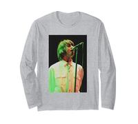 Oasis Liam Gallagher Live at Knebworth 1996 Long Sleeve T-Shirt