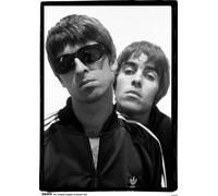 Oasis - Liam & Noel - Paper Poster