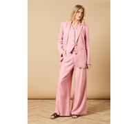 Oasis Women's Linen Oversized Blazer in Desert Rose | Size: 10 Oasis Desert Rose 10