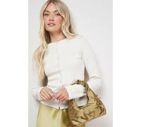 Oasis Women's Liv Bow Detail Grab Bag in Olive Oasis Olive One Size
