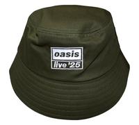 Oasis Live '25 Band Logo Ex-Tour Dark Green Bucket Hat