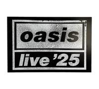 Oasis Live 25 Band Logo Fridge Magnet