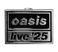 Oasis Live 25 Band Logo Pin Badge