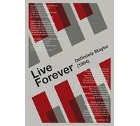 Oasis Live Forever Swiss Art Print - Unique Britpop Inspired Wall Art | 90s Rock Music Poster | Indie Rock Home Décor Gift for Oasis Fans. Liam Noel Gallagher (A4 Unframed)