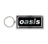 Oasis - Logo - Metal Key Chain/Keyring