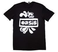 Oasis Logo Splat Official Tee T-Shirt Mens