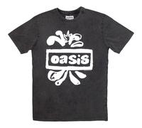 Oasis Logo Splat Official Tee T-Shirt Mens