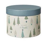 Oasis® Lonesome Pine Hat Box Set, Round Nesting Lined Flower Hat Boxes with Lids, Decorative Storage Boxes, Gift Boxes, S/M/L