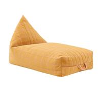 Oasis long pouffe in eco-velvet Pink one size