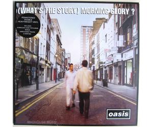 OASIS LP x 2 What's The Story REMASTERED Vinyl New & Promo Sheet MAILS SAME DAY