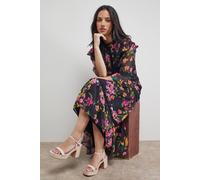 Oasis Maddie Platform High Block Heeled Sandals In Nude nude 3