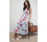 Oasis Maddie Platform High Block Heeled Sandals In White white 7