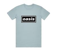 Oasis Music Men's Decca T-Shirt in Light Blue | Size: 2XL Oasis Music Light Blue 2XL