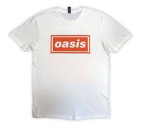 Oasis Music Men's Definitely Maybe AAA Pass T-Shirt in White | Size: Medium Oasis Music White M