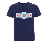 Oasis Music Men's Oblong Target T-Shirt in Navy | Size: Small Oasis Music Navy S