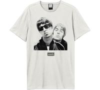 Oasis Noel & Liam Boxed Amplified Vintage White XX-Large T-Shirt NEW