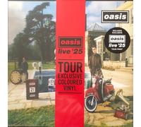 Oasis - Oasis - Be Here Now - Live '25 Tour Limited Exclusive Green/Red Split + Oasis Live '25 Official Tour Programme & Tour Print