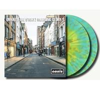 Oasis - Oasis - (What's The Story) Morning Glory - 30th Anniversary - Limited Turquoise & Yellow Splatter - Lenticular Cover + Oasis Live '25 Official Tour Programme [VINYL]