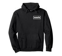 Oasis Pocket Hit Logo Black Pullover Hoodie