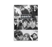 Oasis Posters Album Music Figures Poster Home Living Room Teen Bedroom Canvas Painting Oil Print Gift 12x18inch (30x45cm) Unframed