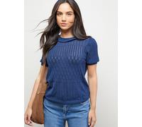 OASIS Puff Sleeve Ruffle Neck Short Sleeve Jumper M