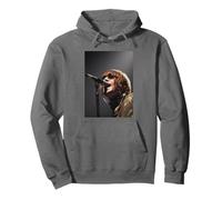Oasis Singer Liam Gallagher Live In Cardiff 2005 Pullover Hoodie
