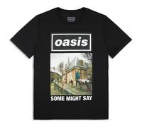Oasis Some Might Say Single Cover T-Shirt in Black | Size: Small Oasis Black S