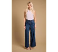 Oasis Straight Leg Western Look Jean In Dark Wash dark wash