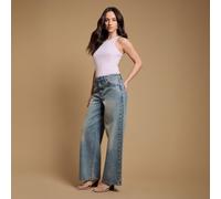 Oasis Straight Leg Western Look Jean LIGHT WASH SIZE 10