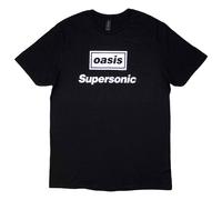 Rock Off officially licensed products Oasis Supersonic Title T Shirt XXL Black