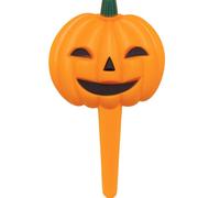 Oasis Supply 24 Halloween Cupcake Toppers - Realistic, Pumpkin, Skull, Witch, Cat Decorations - Spooky Cake & Cupcake Picks for Halloween Party Favors & Dessert Déco 24 Eerie Jack-O-Lantern