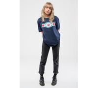 Oasis T Shirt Band Logo Target Oblong new Official Mens Navy Blue