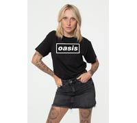 Oasis T Shirt Decca Band Logo new Official Unisex Black