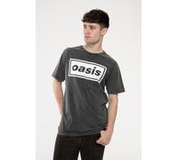 Oasis Decca Logo Official Tee T-Shirt Mens