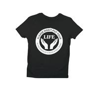 Oasis T-Shirt - Please Don’t Put Your Life in The Hands - Unisex, 100% Cotton, Sizes S to 5XL Black