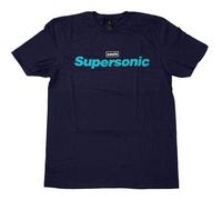 Oasis T-Shirt Supersonic Title Noel Liam Gallagher Official Band New Navy