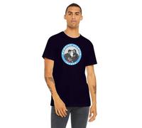 Oasis T Shirt Wembley Stadium Live 25, Double Print Front + Back - Liam and Noel Unique Design with Tour Date Print (UK, Alpha, S, Regular, Regular, Black/Blue, August 2nd)