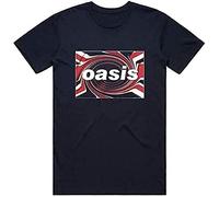 Oasis - Union Jack Navy - T-Shirt - blue - XL - 100% Cotton XL