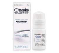 Oasis TEARS PF Preservative-Free Lubricant Eye Drops Relief for Dry Eyes, 0.34 Ounce
