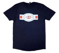 (M) Oasis T Shirt Band Logo Target Oblong new Official Mens Navy Blue