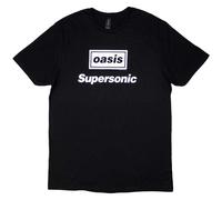 Rock Off officially licensed products Oasis Supersonic Title T Shirt S Black