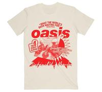 Rock Off officially licensed products Oasis What The Worlds Been Waiting for T Shirt S