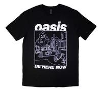 Oasis T Shirt Be Here Now Line Drawing Official Licensed Men Tee Merch Live 25