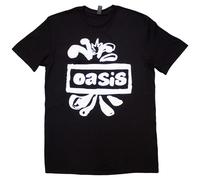 Oasis T-Shirt - Logo Splat - Unisex Short Sleeves - X-Large (B500z)