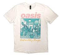 Oasis Unisex T-Shirt: Definitely Maybe Illustration Colour (X-Large)