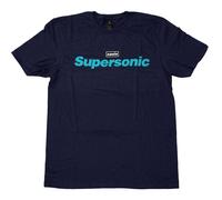 (XL, Navy) Oasis Supersonic Title Colour T Shirt