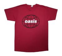 Oasis World Tour South America 1998 T Shirt In Red Red XXL