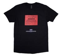 Definitely Maybe Ticket Stub T Shirt Oasis Black L