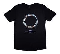 Definitely Maybe Tambourine T Shirt Oasis Black L