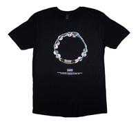 Definitely Maybe Tambourine T Shirt Oasis Black XL